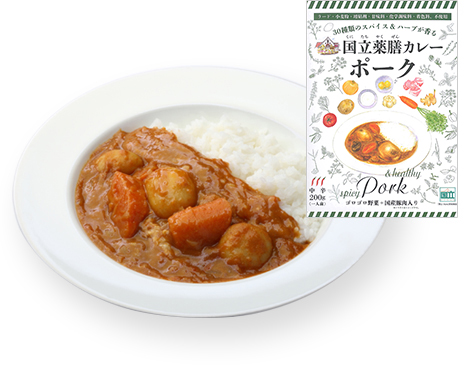 国立薬膳カレー　ポーク