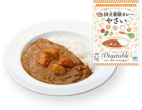 国立薬膳カレー　野菜